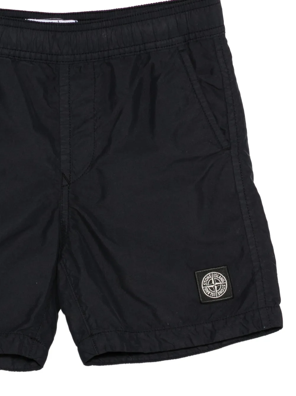  Stone Island Junior Compass Swim Shorts - Blue 