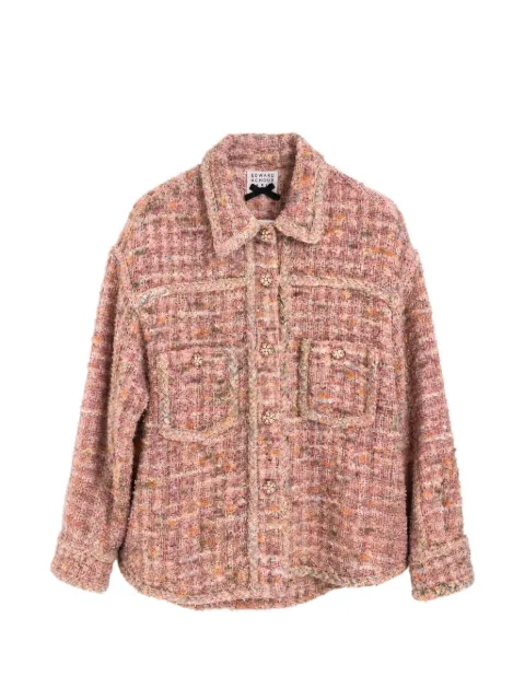 Edward Achour Paris braided-trim bouclé jacket