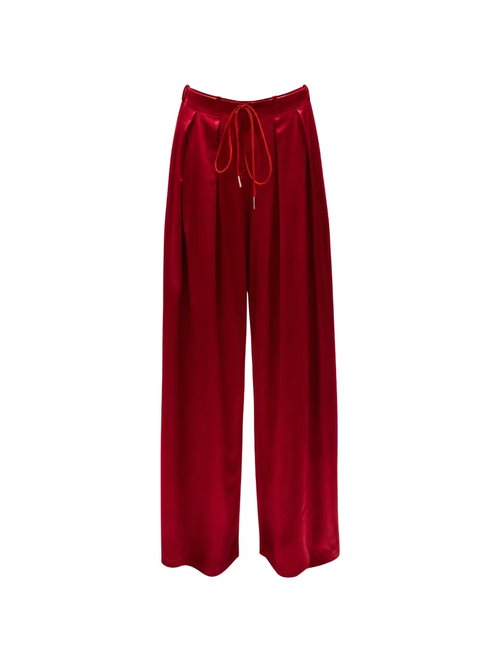 Danamé pleated drawstring palazzo pants