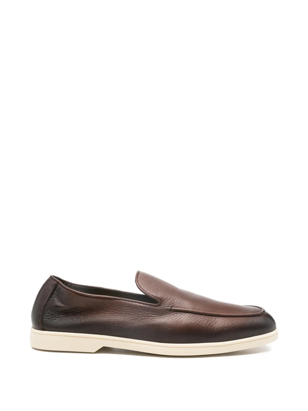 Doucal's leather loafers Bruin