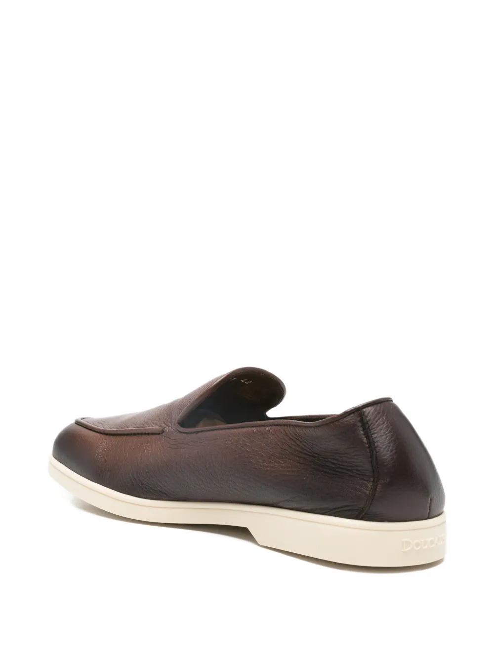 Doucal's leather loafers Bruin