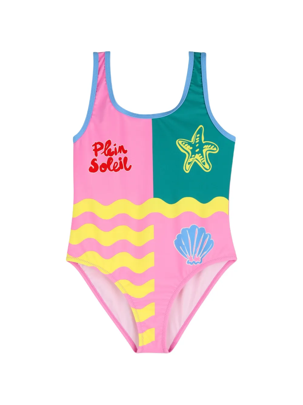 Kids Around starfish.print swuimsuit - Rosa