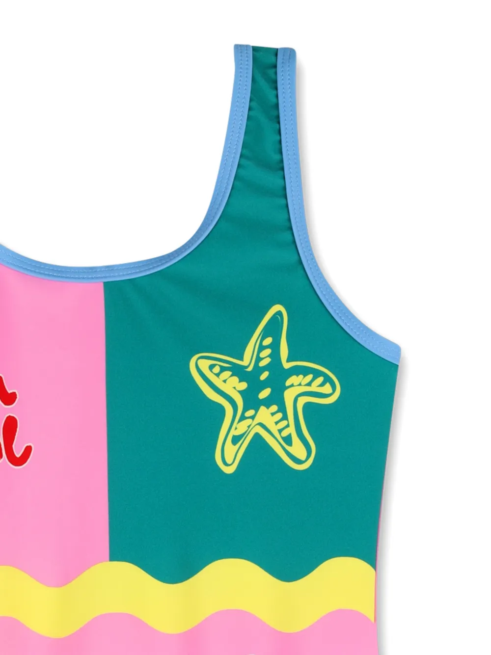  Kids Around Starfish.print Swimsuit - Pink 
