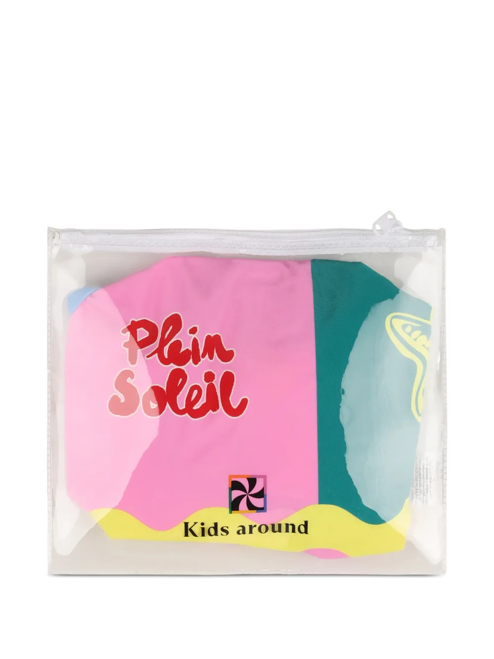 Kids Around Badpak met zeester print Roze