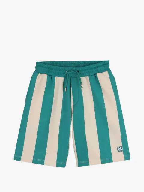 Kids Around shorts con motivo de rayas