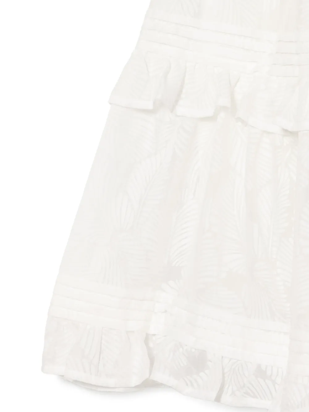  Zimmermann Kids Patience Midi Dress - Neutrals 