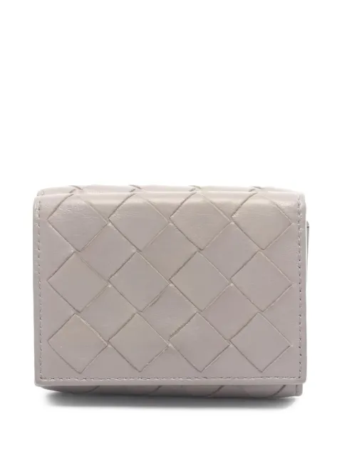 Bottega Veneta Pre-Owned 2000S Intrecciato trifold leather wallet