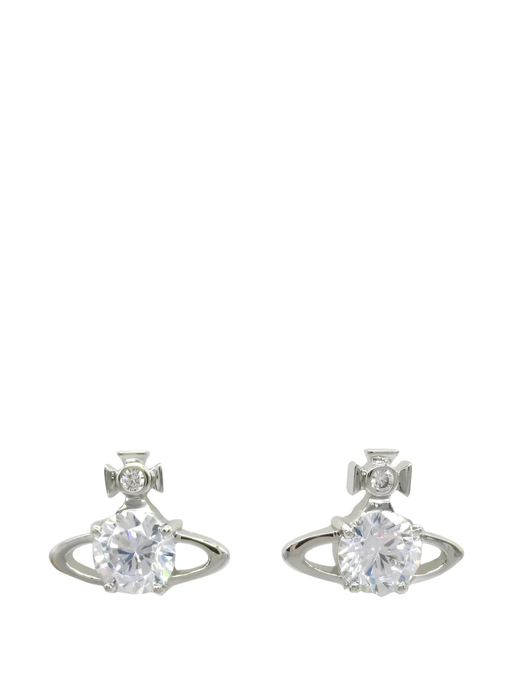 Vivienne Westwood Pre-Owned 2020s Orb earrings - Argento