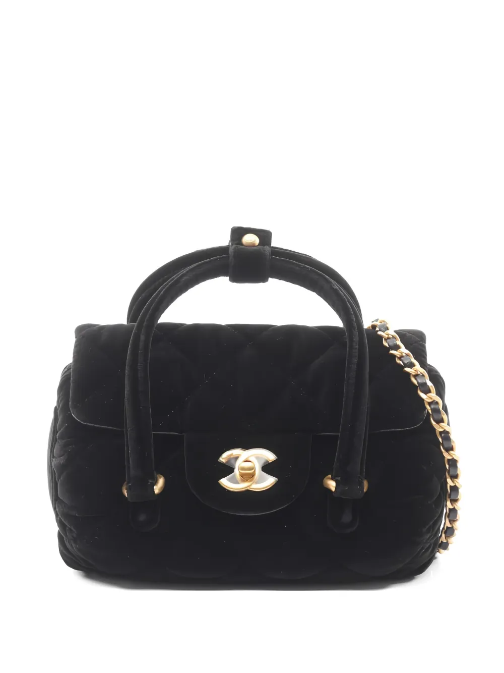CHANEL Pre-Owned 2021 Matelasse shoulder bag - Nero