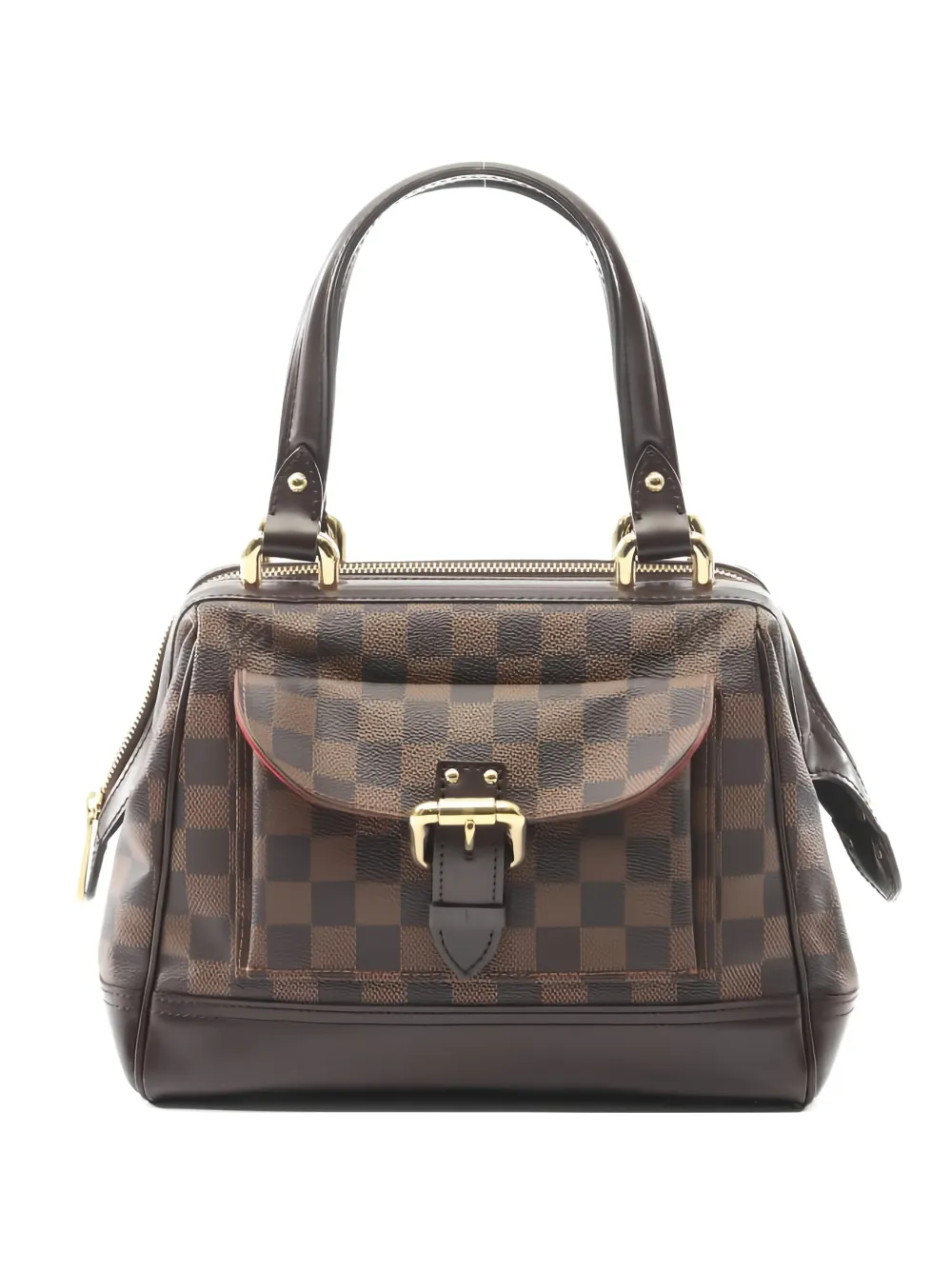 Louis Vuitton Pre-Owned 2008 Knightsbridge Damier-pattern tote bag - Marrone