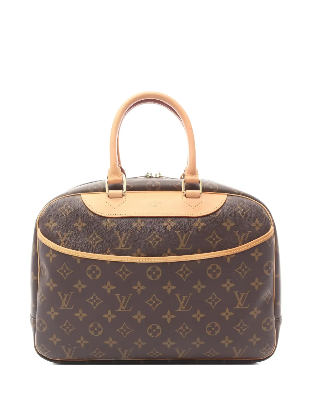 Louis Vuitton Pre-Owned 2000 Deauville MJonogram bowling bag - Marrone