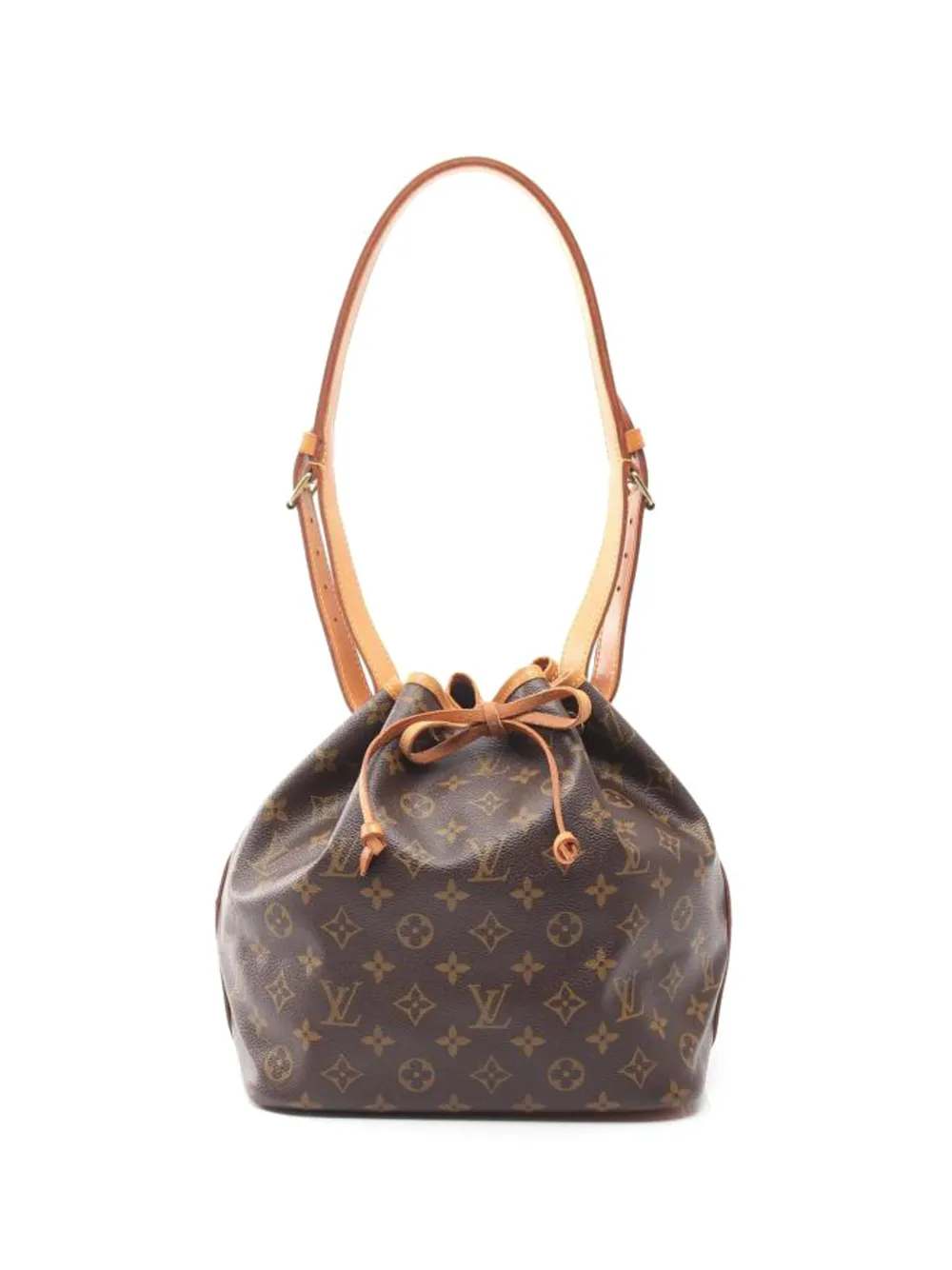 Louis Vuitton Pre-Owned 2001 petit Noé Monogram bucket bag - Marrone