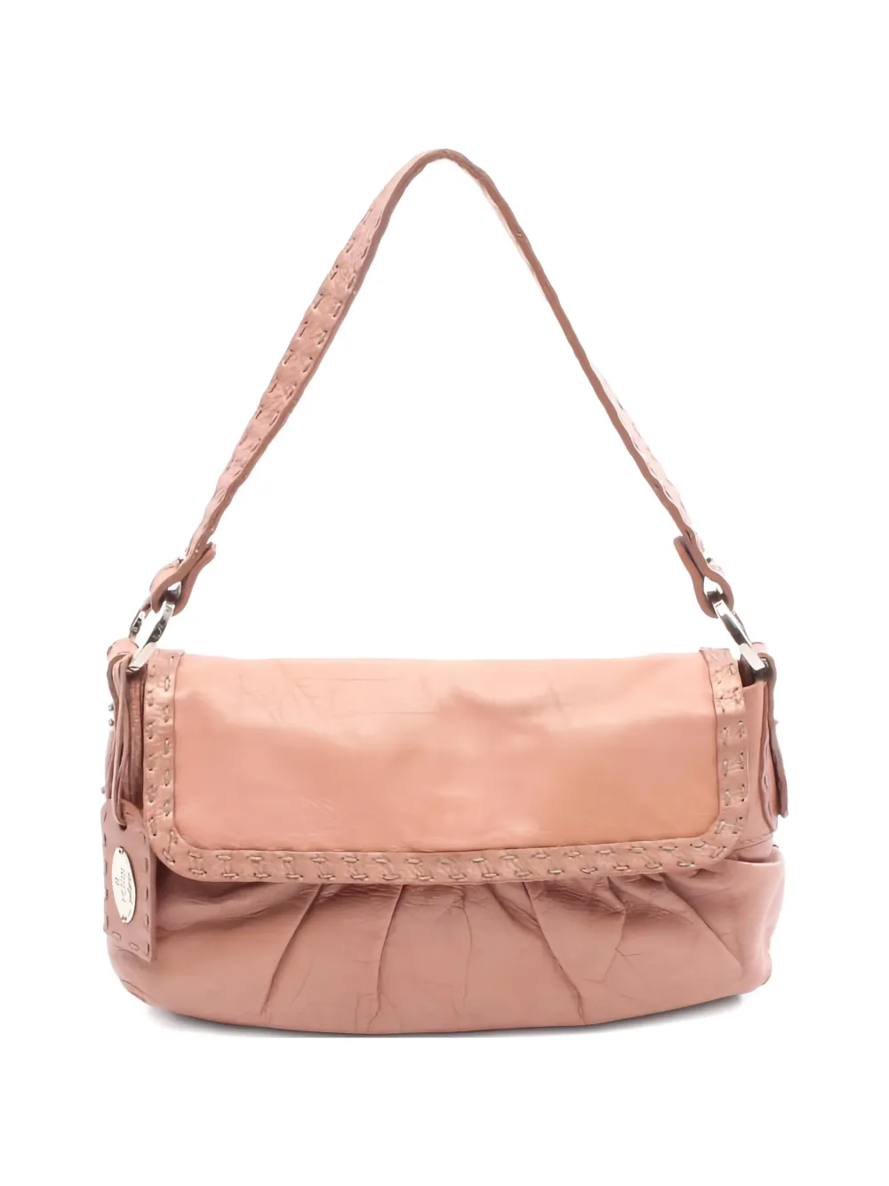 Fendi Pre-Owned 2010s Selleria leather shoulder bag - Rosa