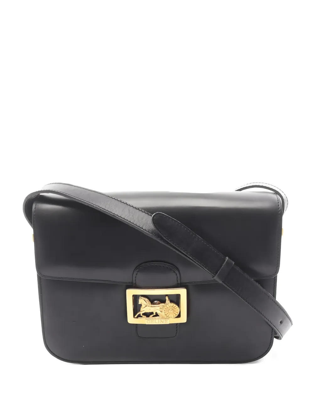 Celine Pre-Owned Borsa a spalla in pelle 2000 - Nero