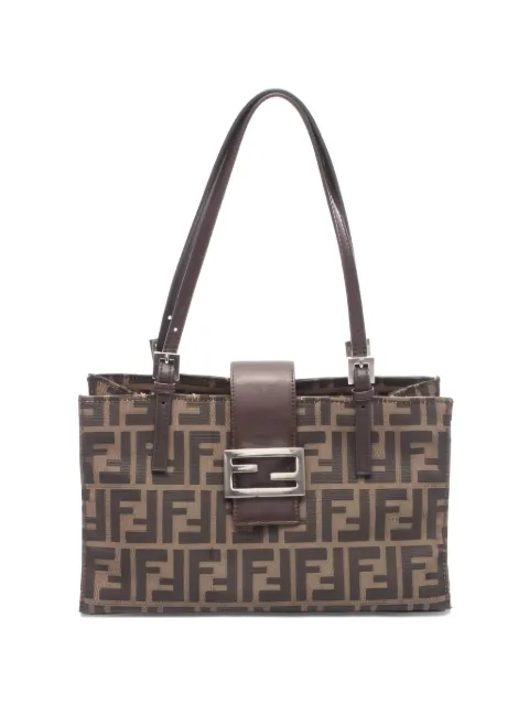 Fendi Pre-Owned 2020s Zucca canvas shoulder bag
