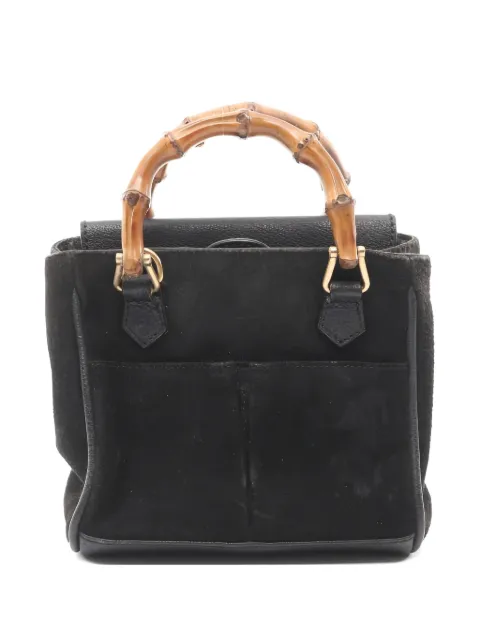 Gucci Pre-Owned tote con asa de bambú 2000