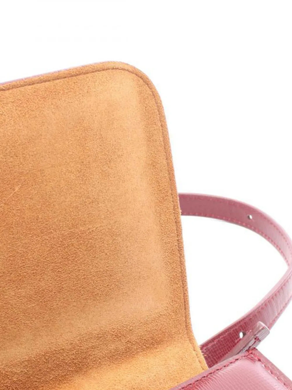 Flap-Top Leather Cross Body Bag