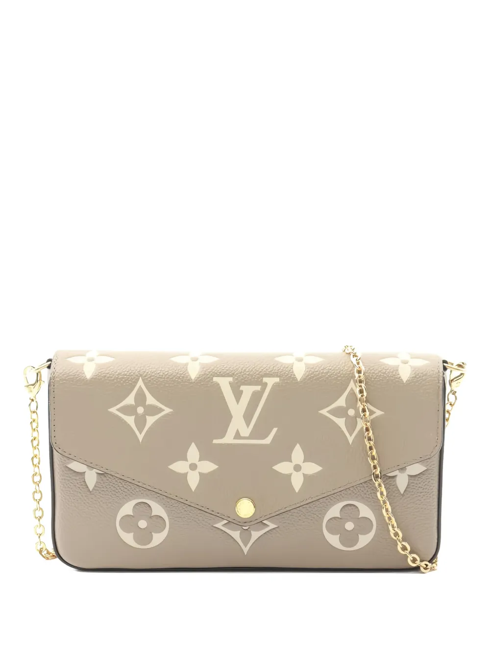 Louis Vuitton Pre-Owned 2021 Félicie chain-strap shoulder bag - Toni neutri