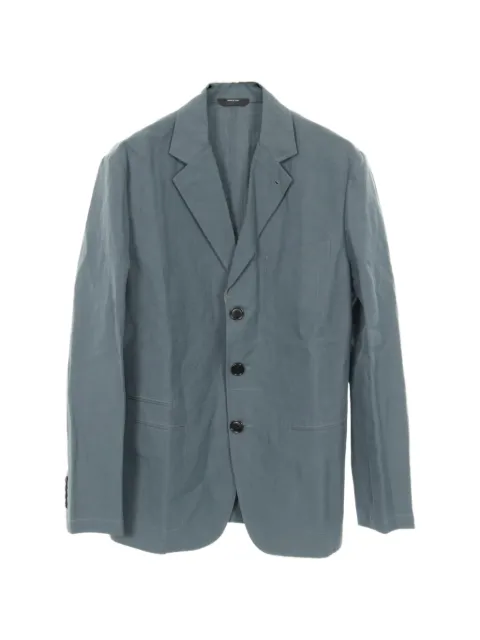 Hermès Pre-Owned enkelknäppt tweedblazer från 2010-talet