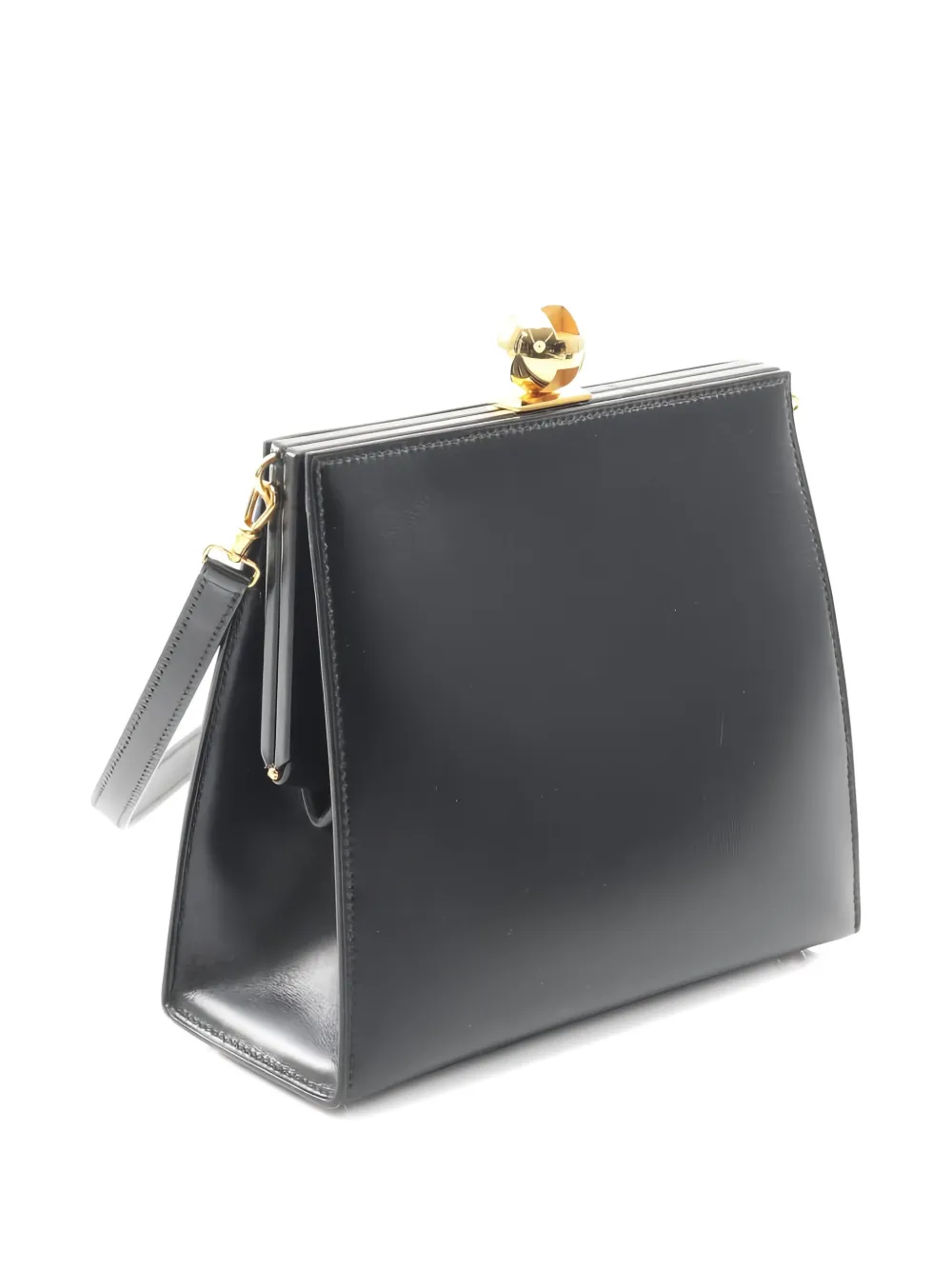 Hermès Pre-Owned 2010s leather shoulder bag - Nero