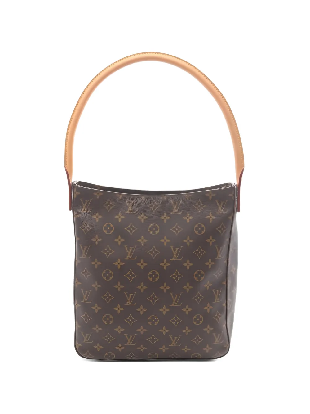Louis Vuitton Pre-Owned 2001 Monogram looping shoulder bag - Marrone