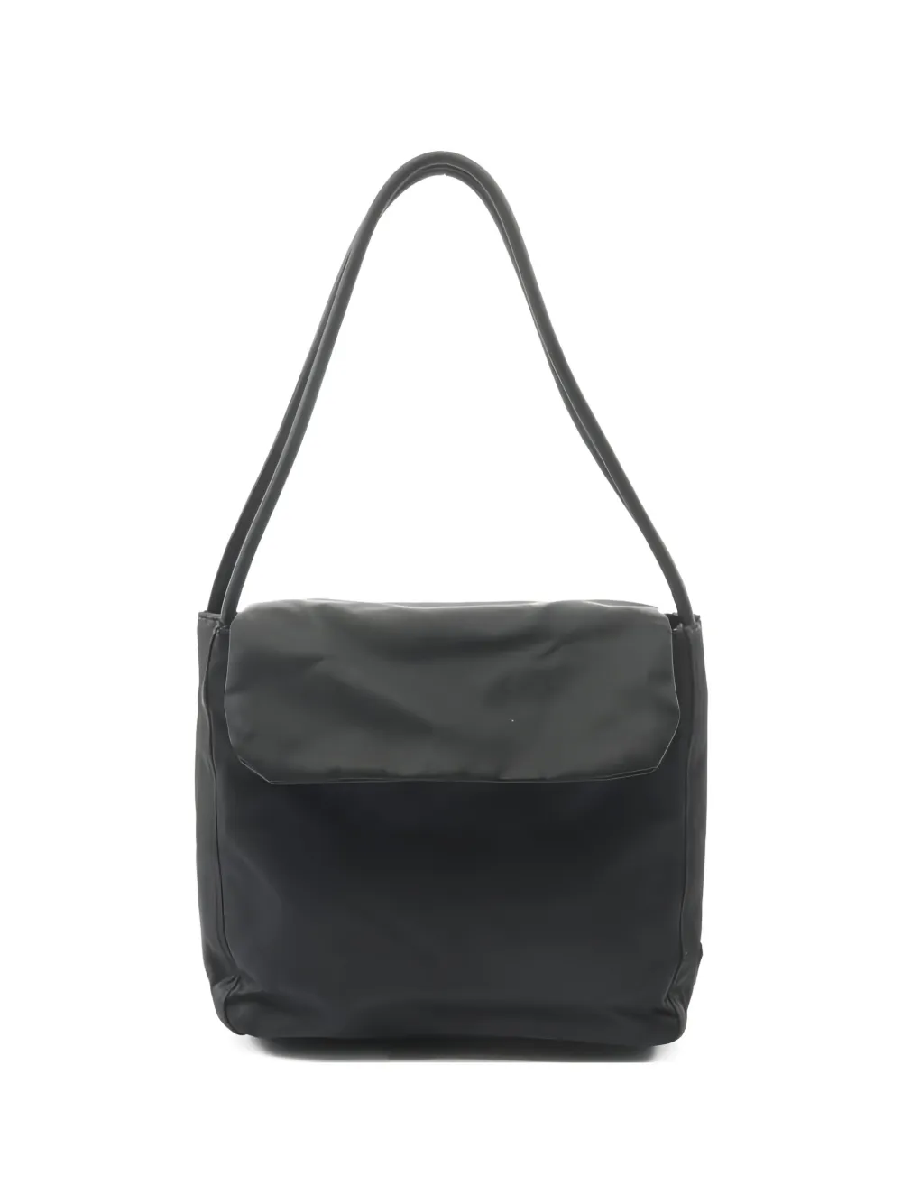 Prada Pre-Owned Borsa a spalla Triangle anni 2000 - Nero