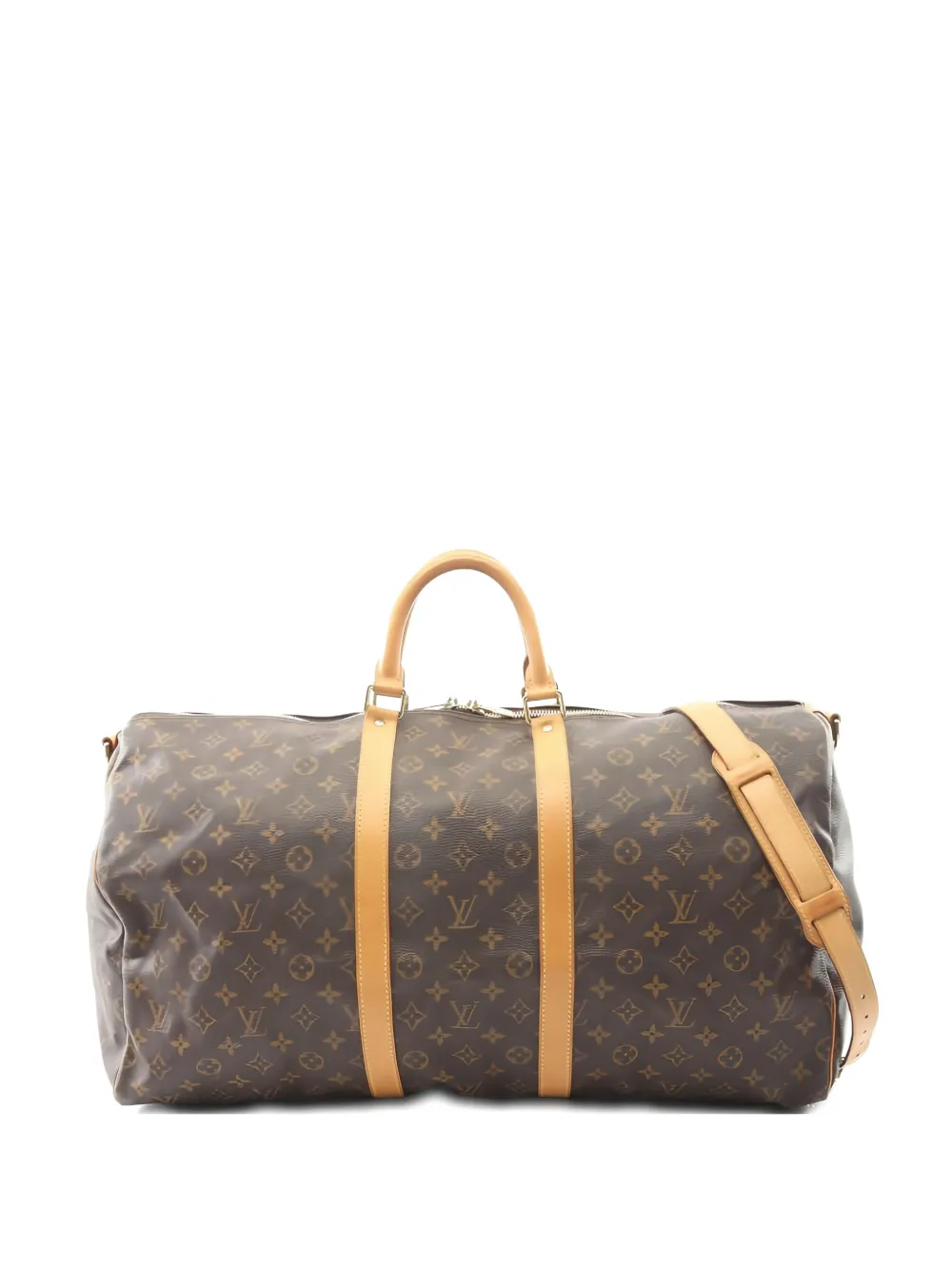 Louis Vuitton Pre-Owned 2000 55 Keepall Bandoulière Monogram travel bag - Marrone