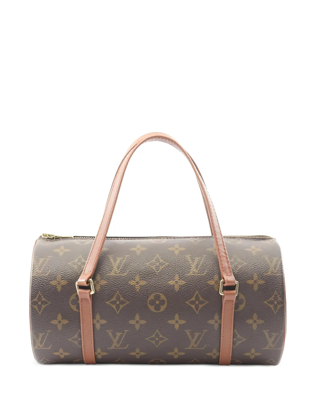 Louis Vuitton Pre-Owned 1997 26 Papillon Monogram cylinder handbag - Marrone