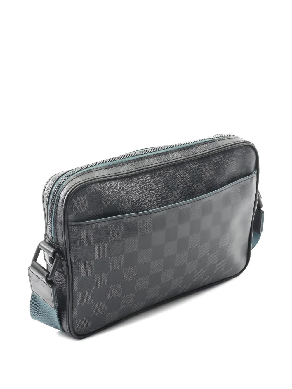  Louis Vuitton Pre-owned 2019 Alpha Damier-pattern Messenger Bag - Grey 