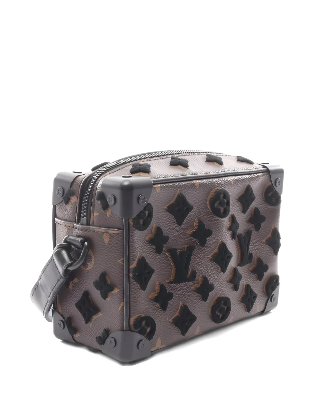 2020 Mini Soft Trunk Monogram Tuftage Shoulder Bag