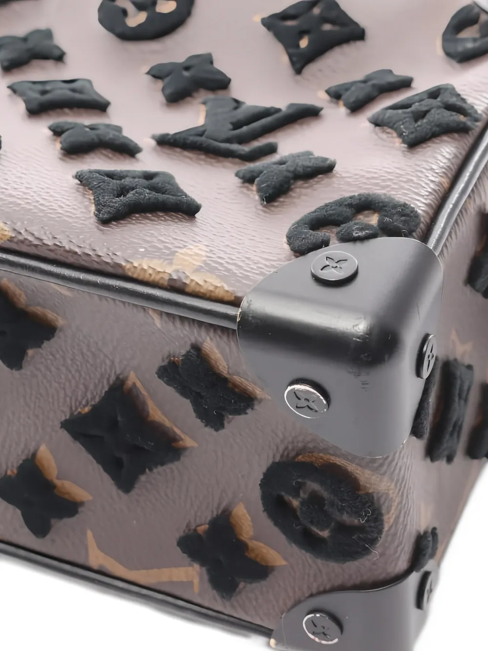 2020 Mini Soft Trunk Monogram Tuftage Shoulder Bag