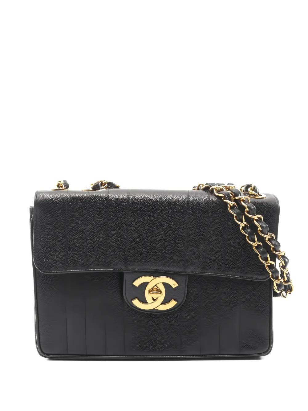 CHANEL Pre-Owned 1990s Mademoiselle W chain shoulder bag - Nero