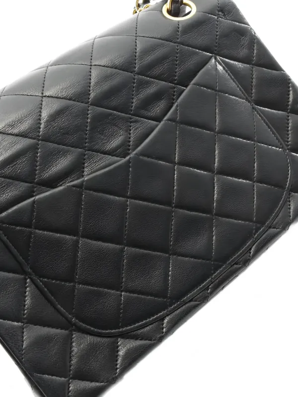 CHANEL Pre-Owned 1986-1988 マトラッセ フラップ ショルダーバッグ