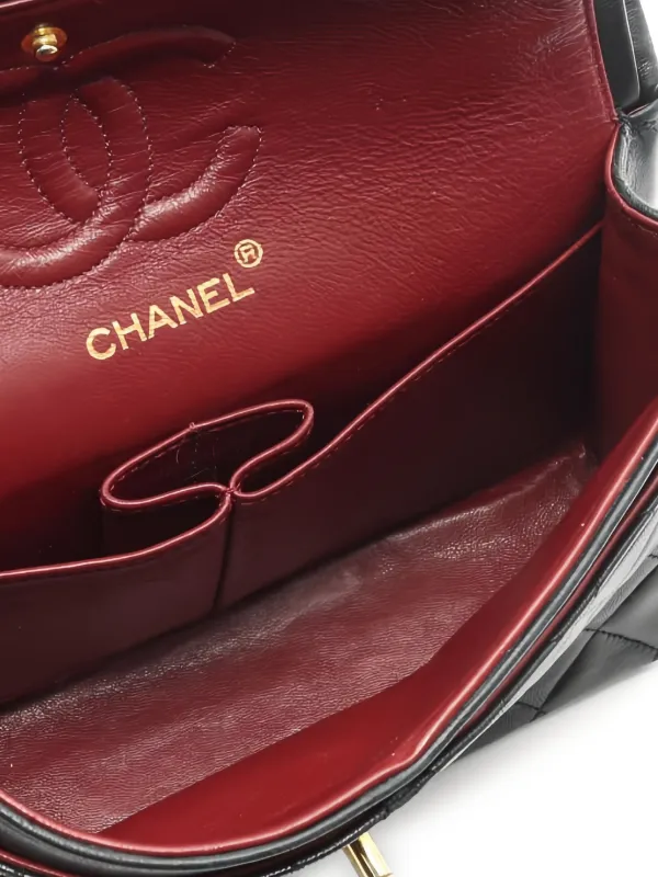 CHANEL Pre-Owned 1986-1988 マトラッセ フラップ ショルダーバッグ