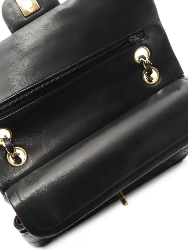 CHANEL Pre-Owned 1986-1988 マトラッセ フラップ ショルダーバッグ