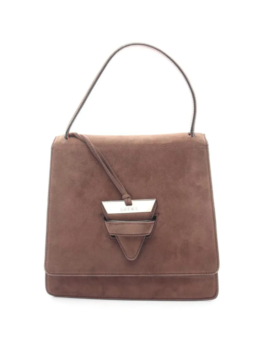 Loewe Pre-Owned Borsa tote Barcelona anni '00 - Marrone