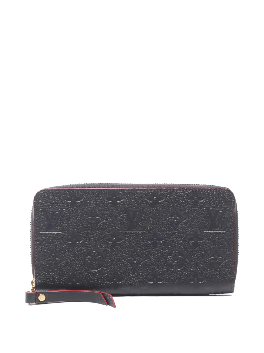 Louis Vuitton Pre-Owned 2018 Monogram Empreinte Marine Rouge zip wallet - Blu