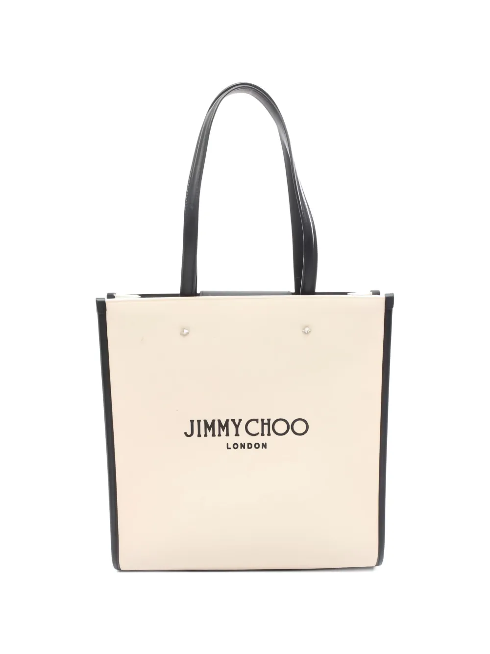 Jimmy Choo Pre-Owned 2010s logo tote bag - Toni neutri