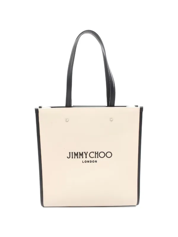 Jimmy Choo Pre-Owned 2010s ロゴ ハンドバッグ | ニュートラル