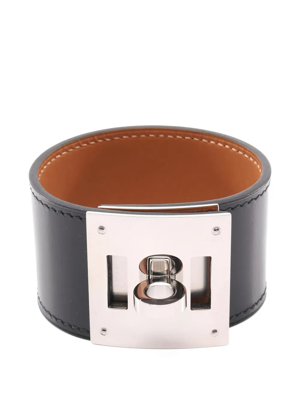 Hermès Pre-Owned 2020 Kelly Dog leathewr bracelet - Schwarz