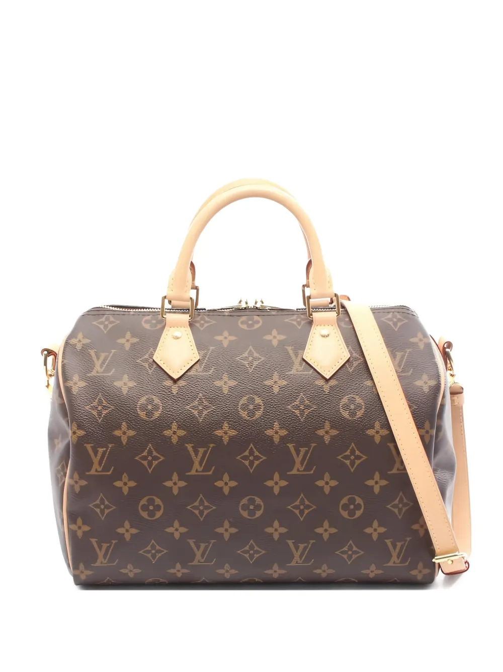 Louis Vuitton Pre-Owned 2010s 30 Speedy Bandouliere monogram tote bag - Marrone