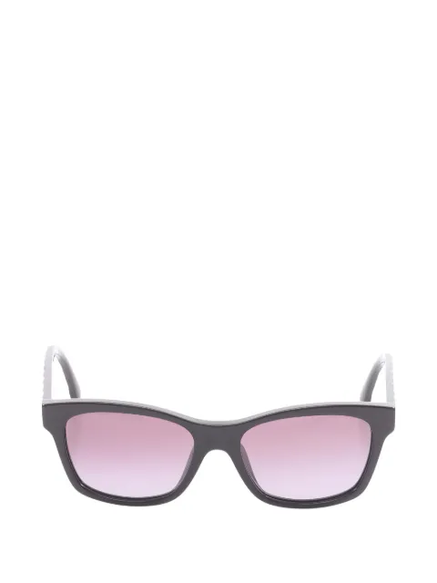 CHANEL Pre-Owned 1986-1988 coco mark square sunglasses