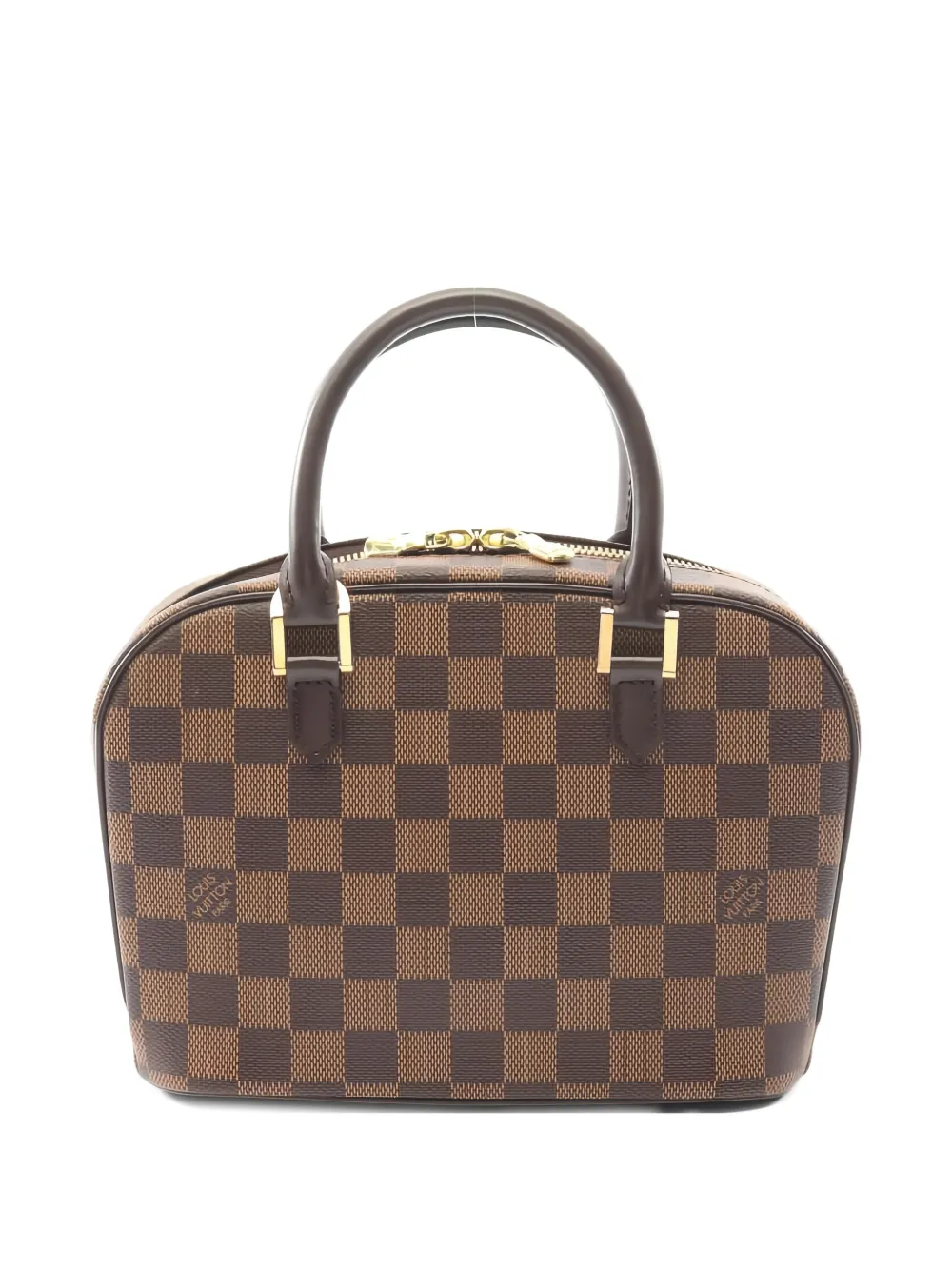 Louis Vuitton Pre-Owned 2003 Mini Saria check tote bag - Marrone