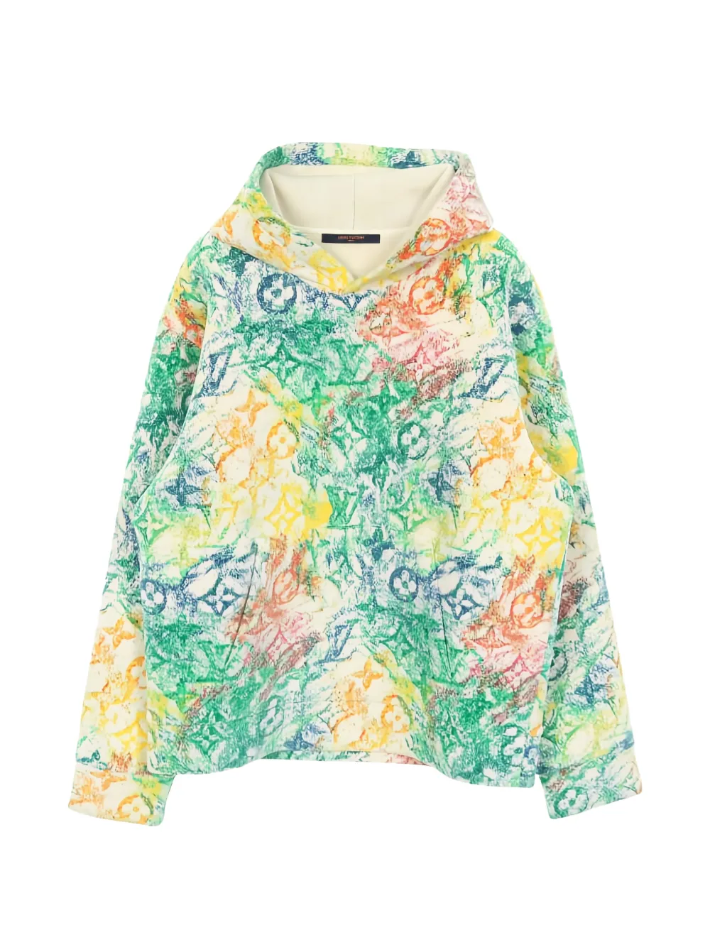 Louis Vuitton Pre-Owned monogram cotton pullover hoodie - Toni neutri