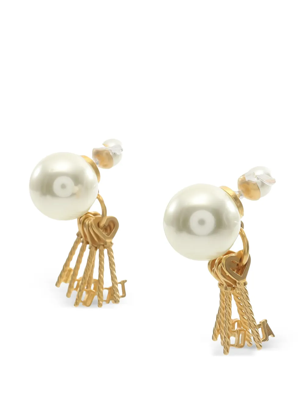 10s J'adior Key-Detail Earrings