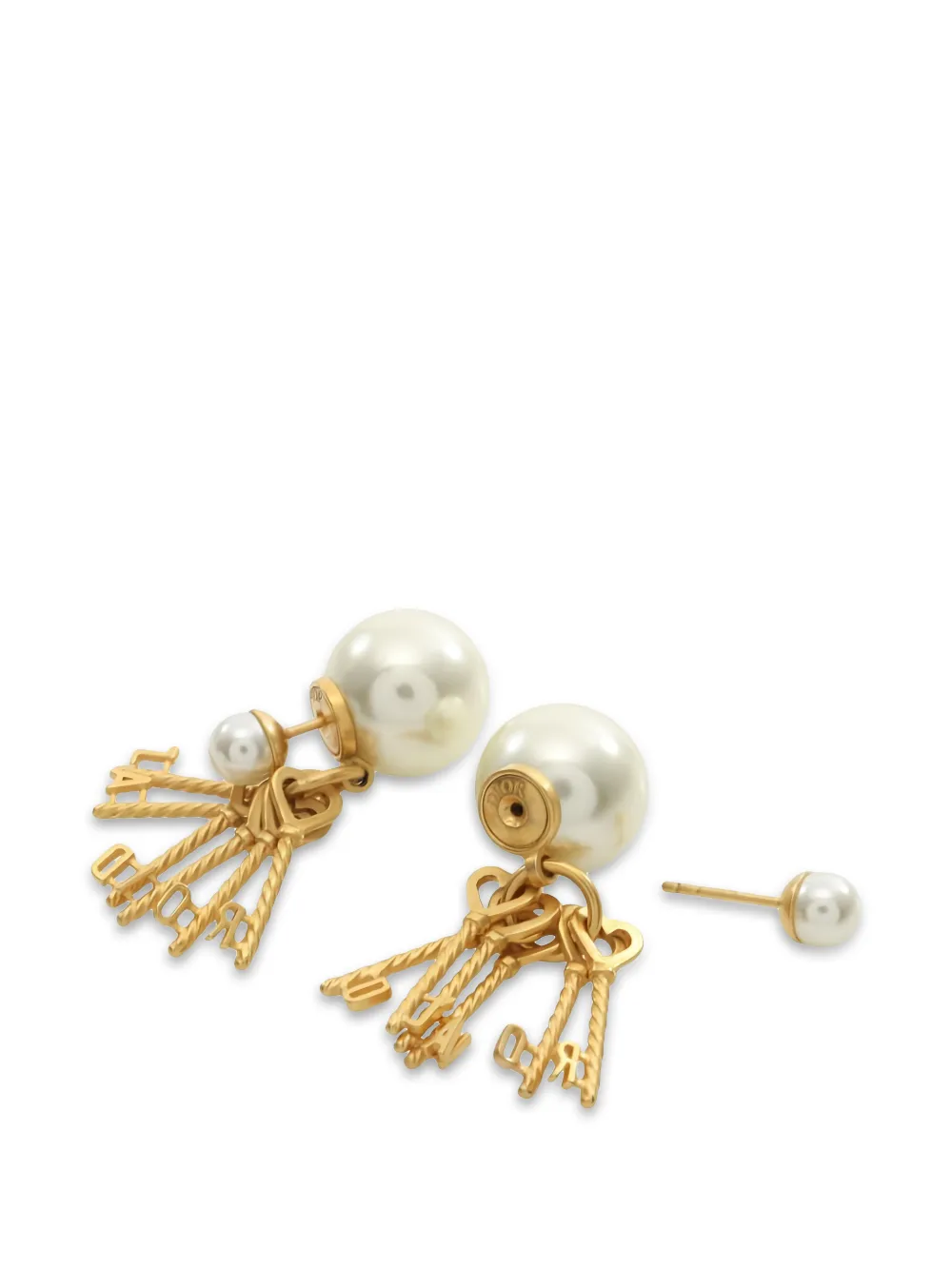 10s J'adior Key-Detail Earrings