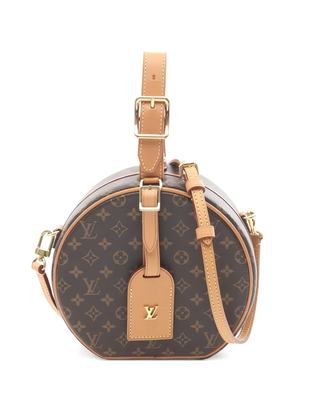 Louis Vuitton Pre-Owned 2018 Petite Boatt Chapeau monogram tote bag - Marrone