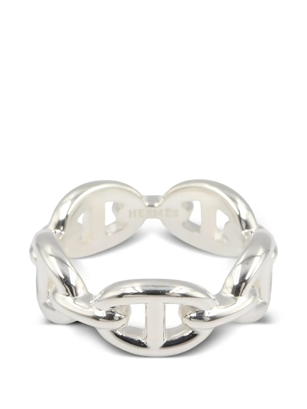 Hermès Pre-Owned 2020s Chaine D'Ancre ring - Argento