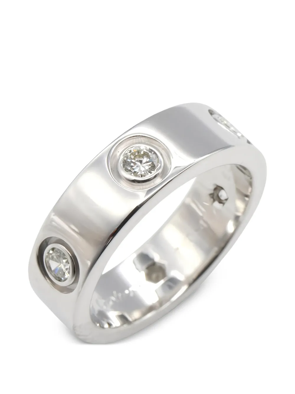 Cartier 10s Love diamond ring - Silber