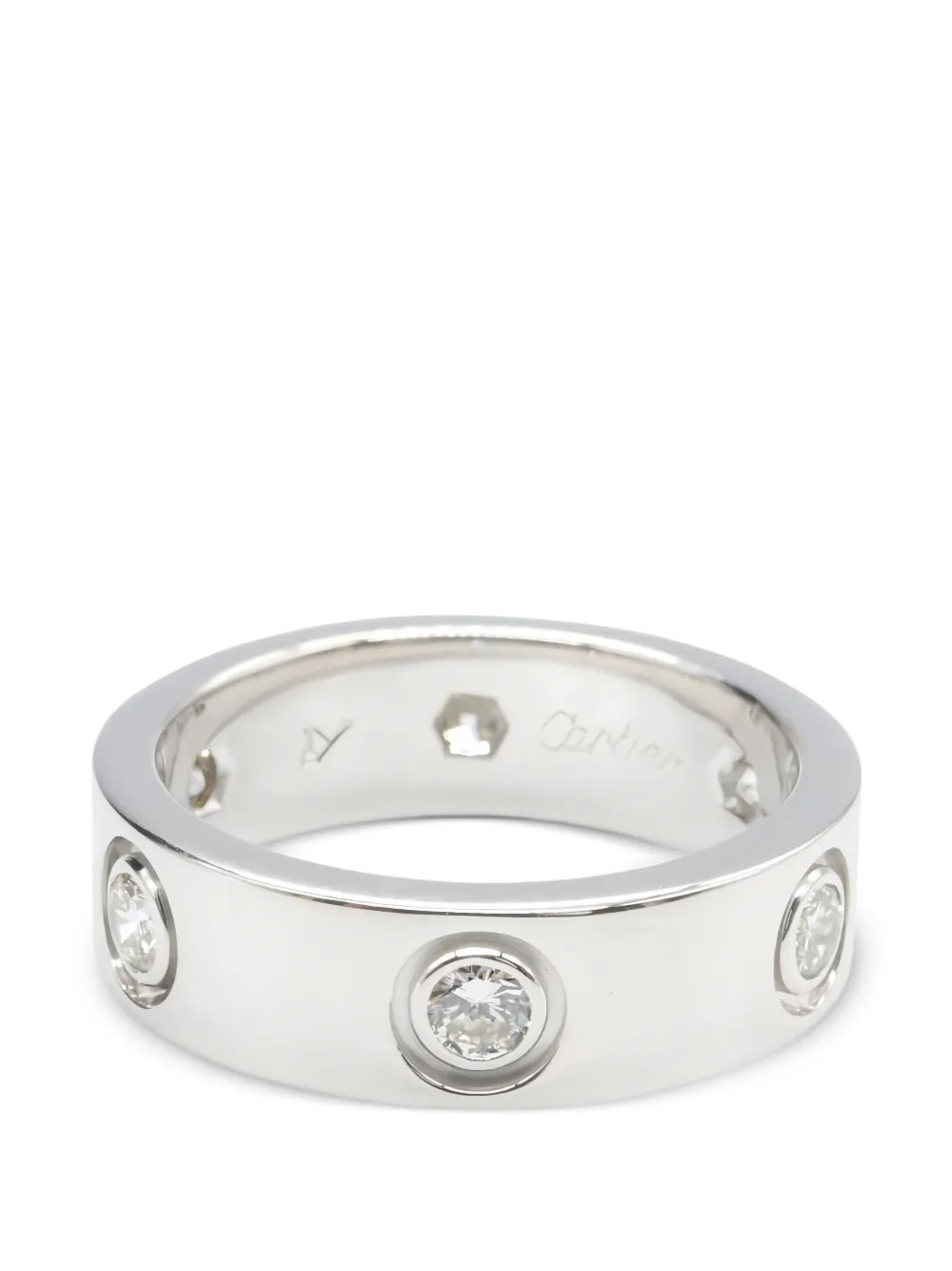 Cartier 10s Love diamond ring - Argento